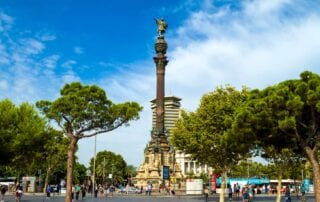 Monumento de Cristobal Colon Barcelona