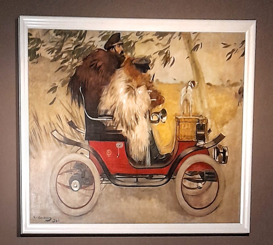 ramon casas cotxe modernista
