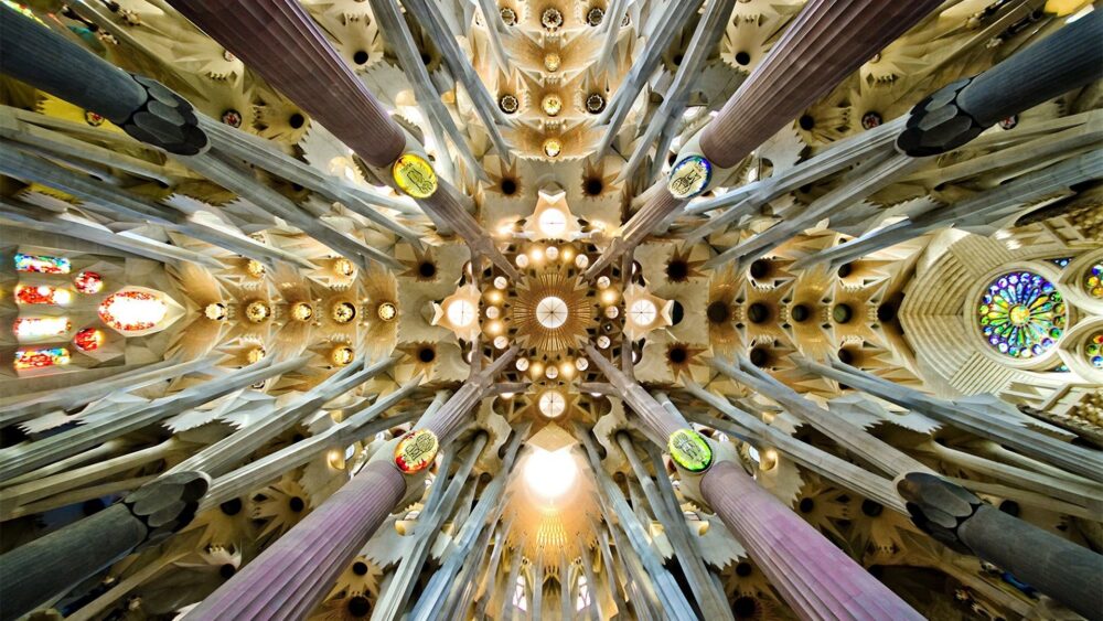 INSIDE SAGRADA FAMILIA