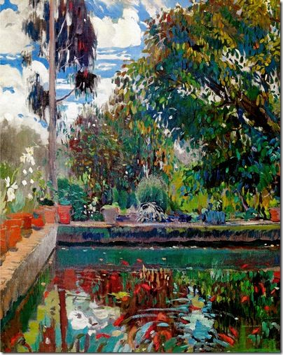 jardi joaquim mir Jardi pintor Joaquim Mir