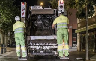 Barcelona garbage system