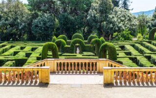 Barcelona with children Labyrinth park