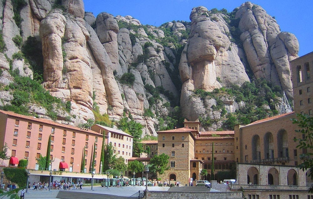 Montserrat panoramic view